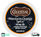 Celestial Seasonings Mandarin Orange Spice Keurig Tea K-cups YOU PICK THE SIZE