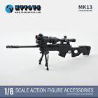 ZY TOYS 1/6 Scale USMC Mk13 MOD0 Sniper Rifle Set Black fit for 12