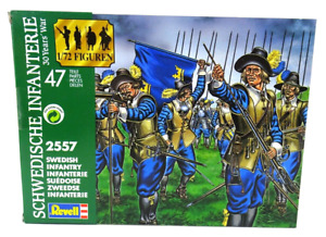 Revell Swedish Infantry 30 Year War Plastic Soldiers Model Kits 1/72 #2557 NEW