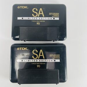 New ListingTDK SA 90 Limited Edition Used Audio Cassette Tapes Japan Type II High SA-LB90