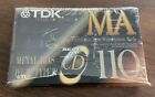 TDK MA-110 Metal Bias IEC IV / Type IV Blank Cassette Tape New Sealed & Scarce