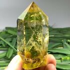 1pc 7-8cm Natural smoky citrine quartz obelisk crystal wand point healing Reiki