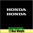 2x HONDA Vinyl Decal Sticker JDM Motorcycle Civic Racing