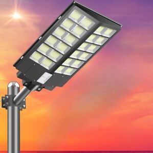 990000000000LM 3000W Watts Commercial Solar Street Light Parking Lot Road Lamp