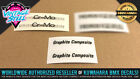 SUZUE / Graphite BMX Mag Wheel Decal Stickers (Black) for OGK / Peregrine Master