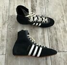 Vintage 1980s Adidas Made in West Germany Boxing Wrestling Shoes Sneakers Size 8