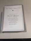Silver Love Script Wedding Invitation and Response Card Kit - 50 Count