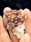 garnet Healingstones Fluorite Quartz Calcite RockCrystal Mineral Specimen