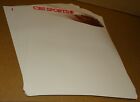40 CBS Sports Super Bow XII letterhead note sheets (unused) Cowboys-Broncos 1978