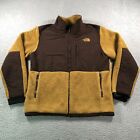 Vintage North Face Jacket Mens Large Brown Denali 2 Full Zip Fleece Y2K Gorpcore