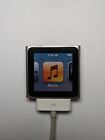 New ListingApple iPod Nano 6th Gen. 8GB A1366 Silver - Bad Battery **READ**