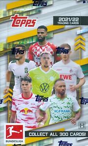 2021-22 Topps Bundesliga Soccer Factory Sealed Hobby Box