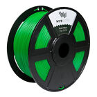 Green PLA 1.75mm WYZworks 3D Printer Premium Filament 1kg/2.2lb