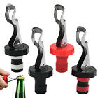 New Listing4 Pcs Wine Stopper Stainless Steel Wine Cork Reusable Champagne Preserver Gifts