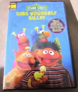2007 SESAME STREET Sing Yourself silly ORIGINAL All Region DVD retired sealed