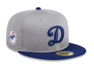 Los Angeles Dodgers New Era 2024 Batting Practice 59FIFTY Fitted Hat - Gray