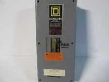 SQUARE D CIRCUIT BREAKER ENCLOSURE QO2100BN 100 AMP 120/240 VAC (1 PHASE) UG-35