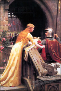 Poster, Many Sizes; God Speed! by Edmund Blair Leighton, 1900 a late Victorian