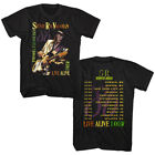 Stevie Ray Vaughan And Double Trouble Live Alive Tour Dates 86 Men's T Shirt