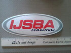IJSBA RACING adhesive sticker (pair)
