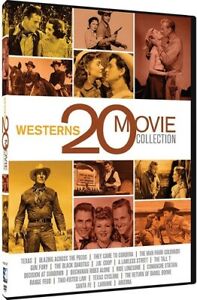 Westerns: 20 Movie Collection (DVD) Sealed!