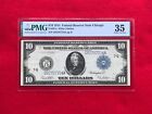 FR-931c Type C 1914 $10 Chicago Federal Reserve Note *PMG 35 Choice Very Fine*