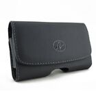 Leather Case Belt Clip Holster Cover Loops Pouch Carry for Cell Phones