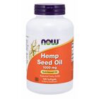 NOW Foods Hemp Seed Oil, 1000 mg, 120 Softgels