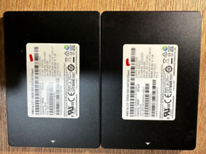 Lot of 2 Samsung 128GB SSD MZLN128HAHQ-00L1