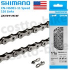 Shimano HG901 11 Speed Chain 116 Links Hollow Pin Dura-Ace MTB Road E-Bike Chain
