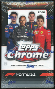 2020 Topps Chrome Formula 1 One F1 Racing Cards - HOBBY BOX - Brand New - SEALED
