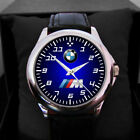 Fashion Men's 2024 BMW Car logo M Power M3 M5 M6 Leather Sport Wristwatch