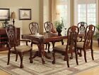 SPECIAL 7 piece Dining Set - Traditional Cherry Brown Table Chairs Furniture CCA