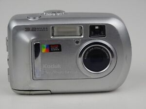 Kodak EasyShare CX7300 3.2 MP Digital Camera - Silver Tested Works READ DEFECTS