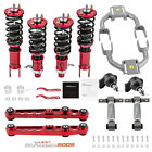 Coilovers + Lower Control Arm Front Upper Rear Camber Kit For Honda Civic 92-95