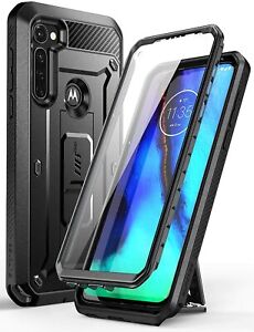 For Motorola Moto G Stylus 2020, SUPCASE w/ Built-in Screen Case Kickstand Cover
