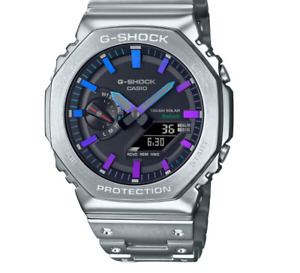 Casio G-Shock Tough Solar Black Dial Full Metal Men's Watch GMB2100PC-1A