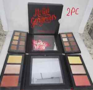 YOUR BEST FRIEND HELLO GORGEOUS SHADOW & FACE PALETTES NWB LOT OF 2