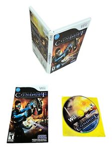 Nintendo Wii CIB COMPLETE TESTED The Conduit