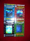 AMAZING SPIDERMAN 30th ANNIVERSARY COMPLETE HOLOGRAM NM GRADE SET OF FOUR L-391