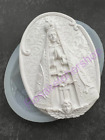 Oval Cameo VIRGIN MARY-Mother Mary silicone mold for Fondant-Resin-polymer Clay