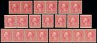 US Scott #599 (x21) Stamps! Singles, Pairs & Strip/4, Mint-F/XF-Superb-NH (SK)