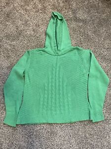 Cabi New NWT Laid Back Hoodie #6177 Green Size M Was $131