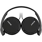 New ListingSony ZX Series Wired On-Ear Headphones with Mic - Black MDR-ZX110AP