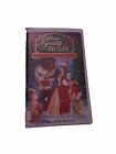 Disney Beauty & The Beast Enchanted Christmas VHS Video Tape VTG Clamshell Case