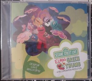 Rare New Sesame Street Live - Elmo’s Green Thumb Orig Cast Recording (CD, 2008)