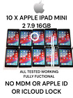 LOT OF 10 Apple iPad Mini 2 2nd Gen 16GB Wi-Fi 7.9