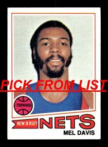 New Listing1977-78 Topps Basketball 2-128 EX/EX-MT Pick From List All PICTURED