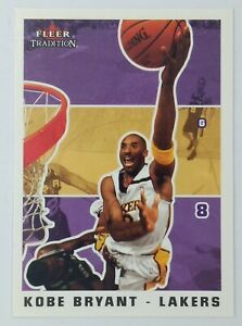 2003-04 Fleer Tradition Kobe Bryant #187, Los Angeles Lakers, Black Mamba, HOF