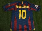 Ronaldinho Barcelona UEFA Final Jersey Size L